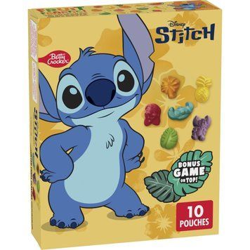 Жевательные конфеты Disney Stitch Fruit Flavored 226г 3664 фото