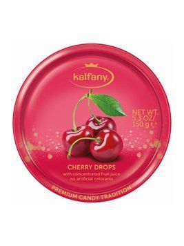 Льодяники Kalfany Cherry Candies 150г 1443 фото