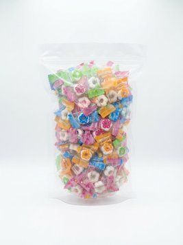 Цукерки з фруктовим смаком Квітка без цукру 400г 3387 фото