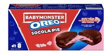 Печенье Oreo Babymonster Socola Pie клубничное 168г 2180 фото