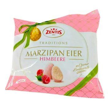 Марципановые яйца Zentis Marzipan Eier Himbeere 125г 2170 фото