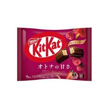 Батончики Nestle Kit Kat Double Berry & Nut 9p 101.7г 2302 фото