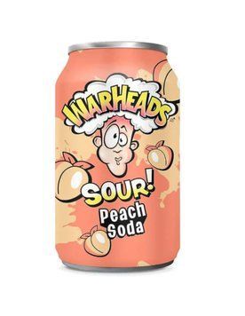 Напиток газированный Warheads Sour Peach Soda 330мл 659 фото