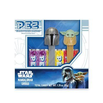 Іграшка з цукерками PEZ Mandalorian Gift Set 49.3г 3663 фото