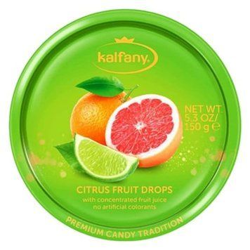 Льодяники Kalfany Citrus Fruit 150г 1444 фото