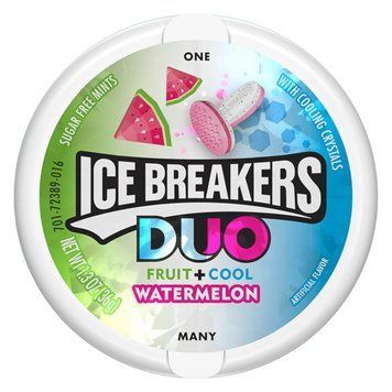 Льодяники Ice Breakers DUO Watermelon sugar free 36г 2896 фото