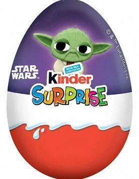 Яйцо&nbsp;Kinder&nbsp;Surprise&nbsp;Meglepetes&nbsp;Star&nbsp;Wars&nbsp;20г 1964 фото