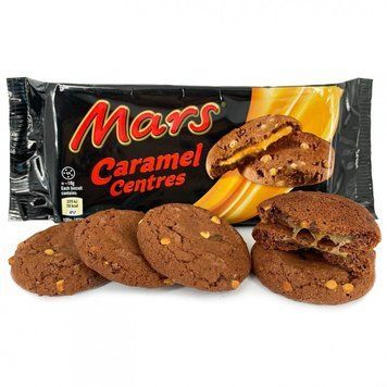Печенье Mars Caramel Centres 144г 835 фото