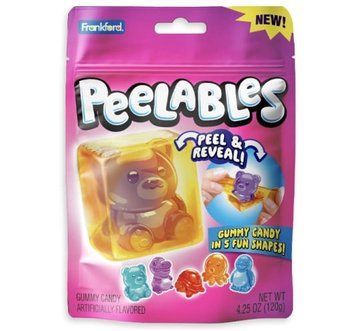 Желейные конфеты Frankford Peelables Peel & Reveal Gummies 120г 1715 фото