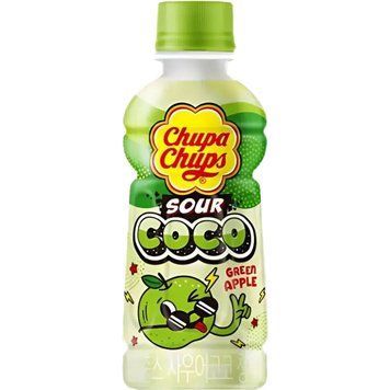 Напій газований Chupa Chups Sour Coco Apple 240мл 2481 фото