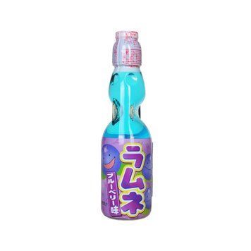 Напиток газированный Ramune Blueberry lemoniada 200ml HATAKOSEN 3102 фото