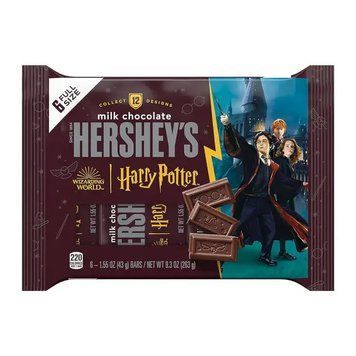 Шоколад HERSHEY'S Milk Chocolate Harry Potter Halloween Candy Bars 263г 1389 фото