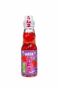 Напиток газированный Ramune Raspberry lemoniada 200ml HATAKOSEN 3107 фото