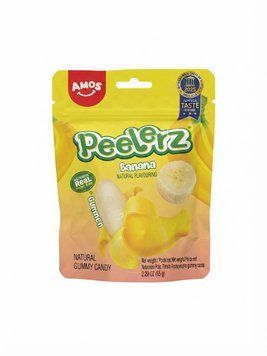 Желейки Candy Amos Peelerz Banana 65г 3355 фото