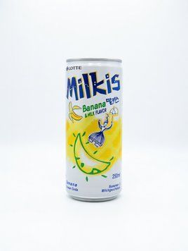 Фруктовий газований напій Milkis зі смаком банану 250мл 772 фото