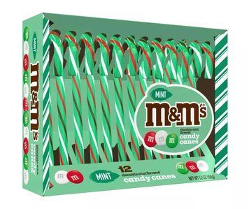 Леденцы M&M's Chocolate Mint Flavored Candy Canes 150г 1717 фото