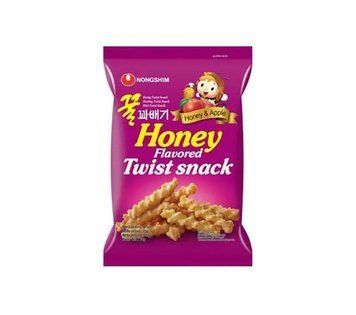 Снек хрустящий с медом Nongshim Honey Twist Snack 75г 937 фото